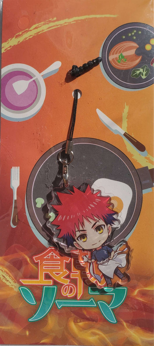 Food Wars: Shokugeki No Soma Earphone Jack Charm (Acrylic) Soma Yukihara