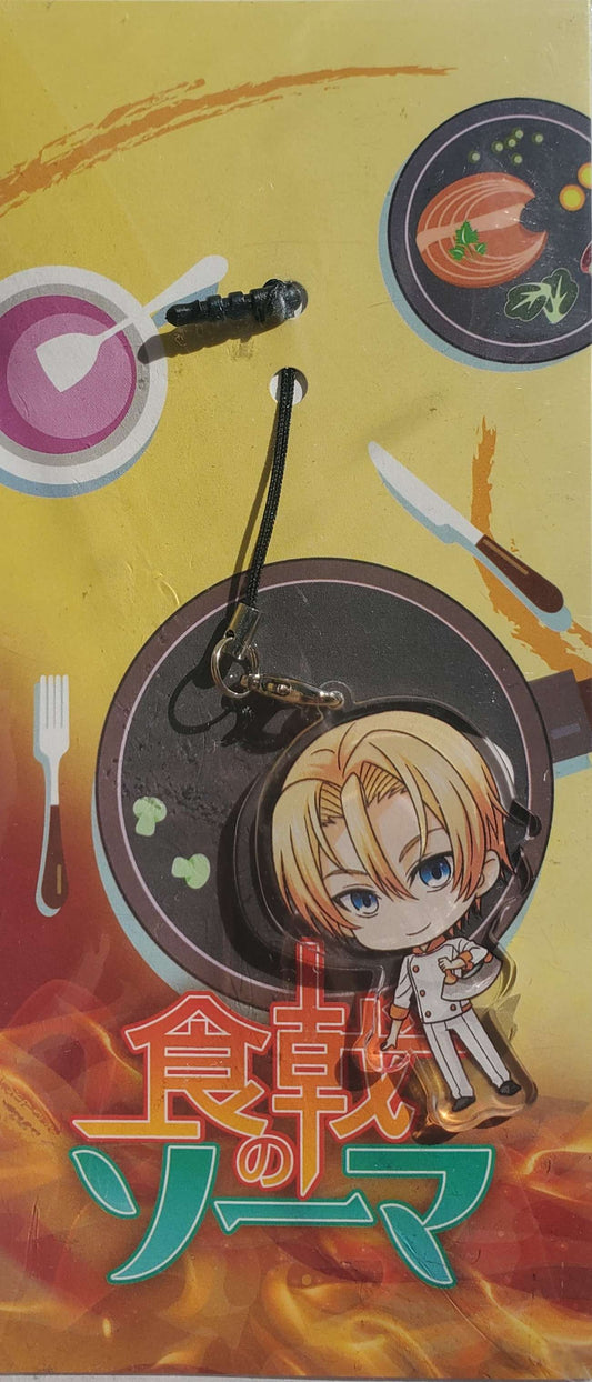 Food Wars: Shokugeki No Soma Earphone Jack Charm (Acrylic) Takumi Aldini